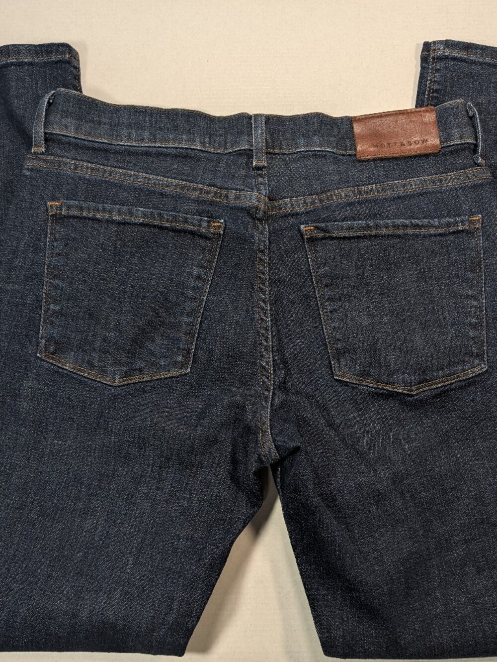 Mott & Bow Men's Slim Fit Dark Indigo Jeans 32x32